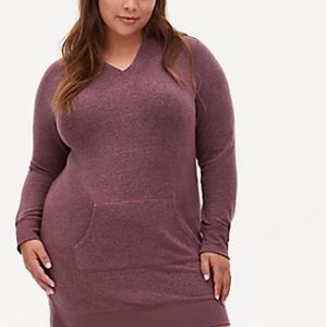 Torrid hacci hooded sleep dress tunic 3 XXL